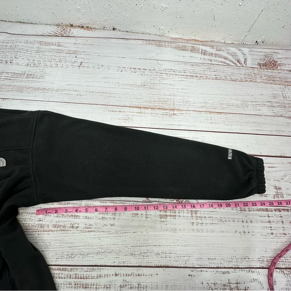 The North Face Jacket Men’s XL Black ANKU Windwall Zip Up Fleece Coat